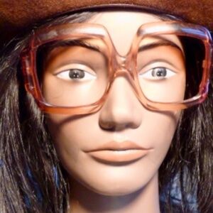 Vintage Christian Dior Vintage Oversized Eyeglass Frame Never Worn